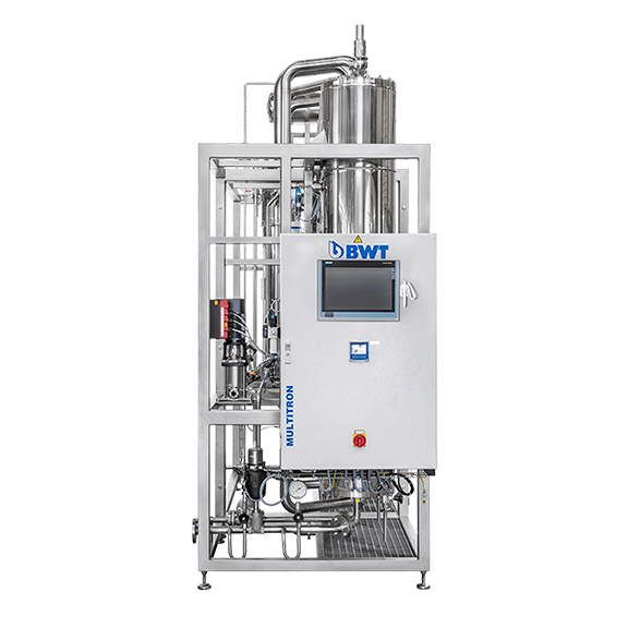 MULTITRONGeração de WFI (Água para Injetáveis) por destilação múltiplo efeito.